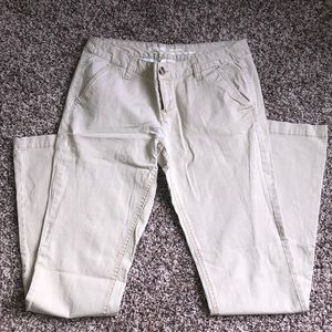 Mossimo Slim Bootcut Kakis (Size-9)